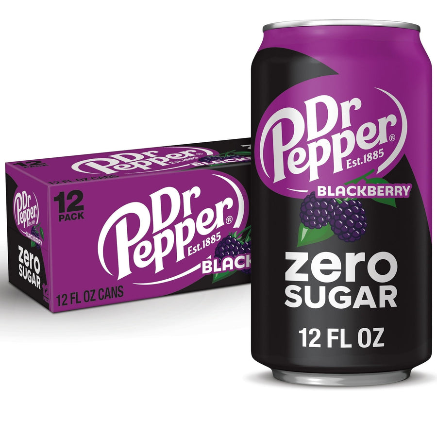 Dr Pepper Blackberry Zero Sugar Soda A4