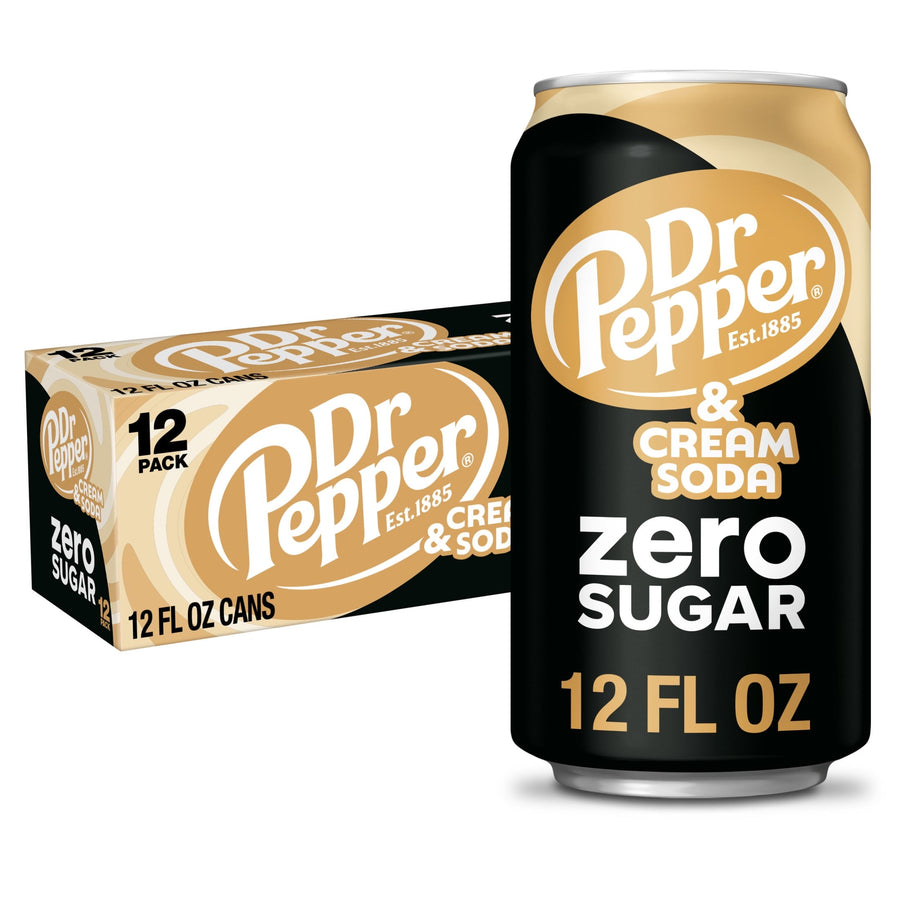 Dr Pepper & Cream Soda Zero Sugar D5